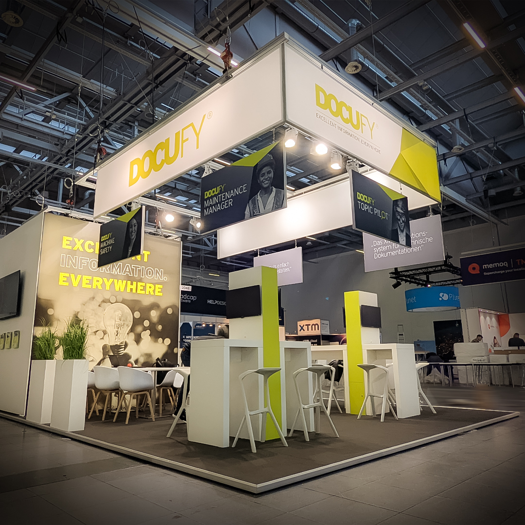 docufy Messestand Stuttgart