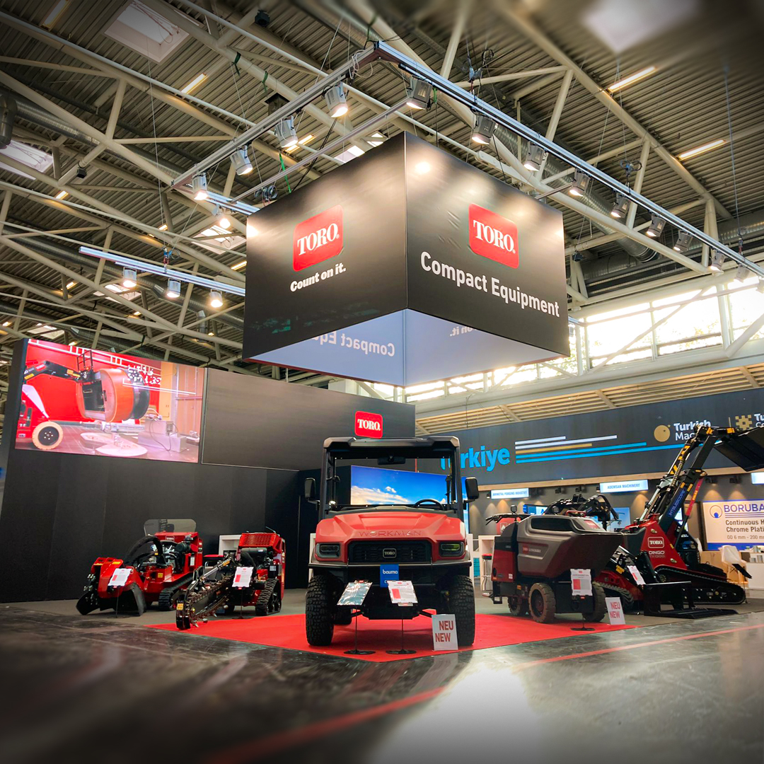 TORO Messestand Stuttgart