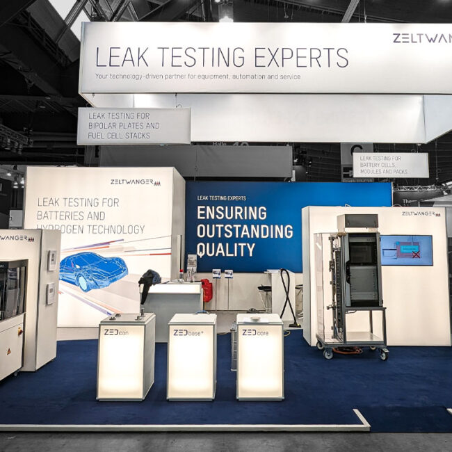 Messestand Battery Show Stuttgart