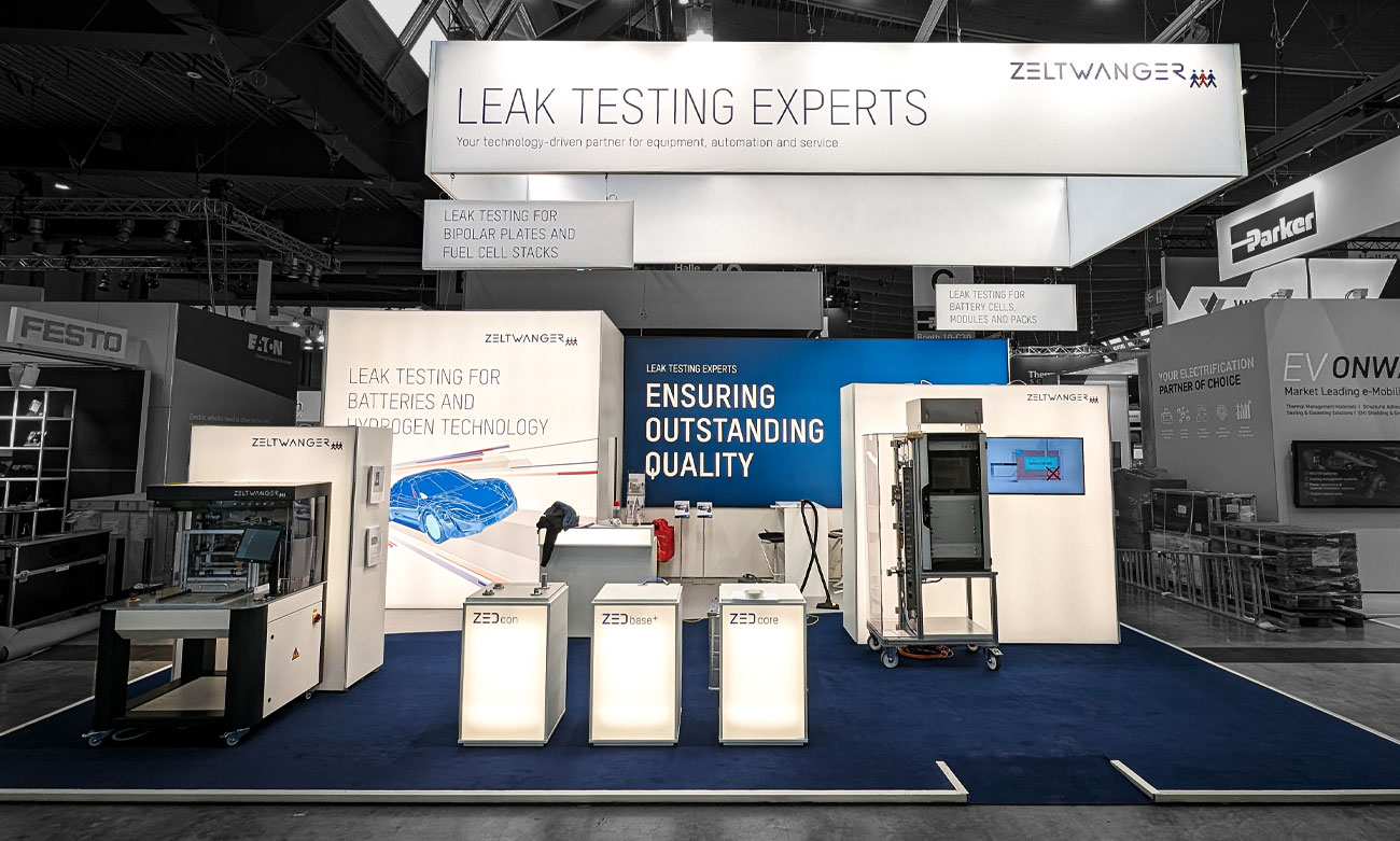Messestand Battery Show Stuttgart
